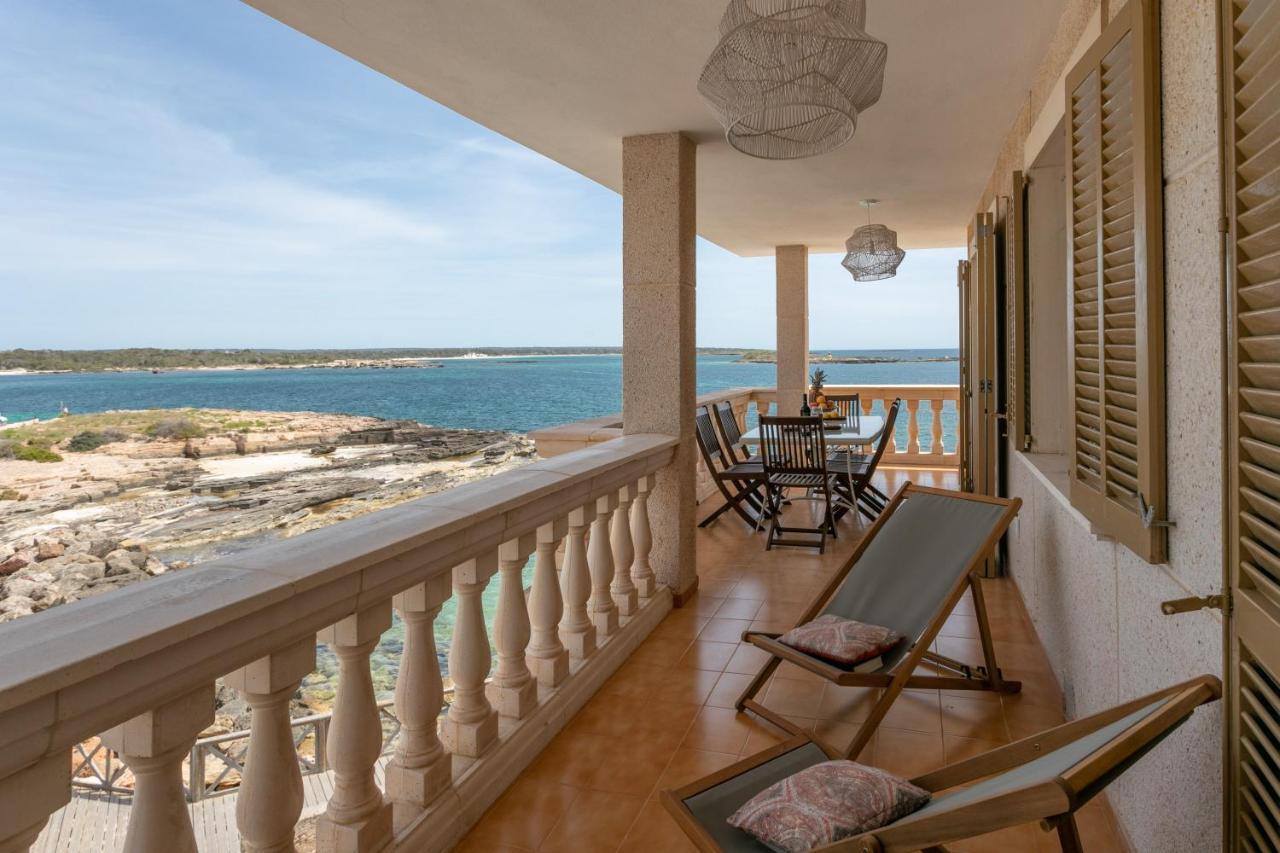 Beachfront Holiday Apartment Lotja 7 - Grupo Berna Colonia de Sant Jordi Buitenkant foto